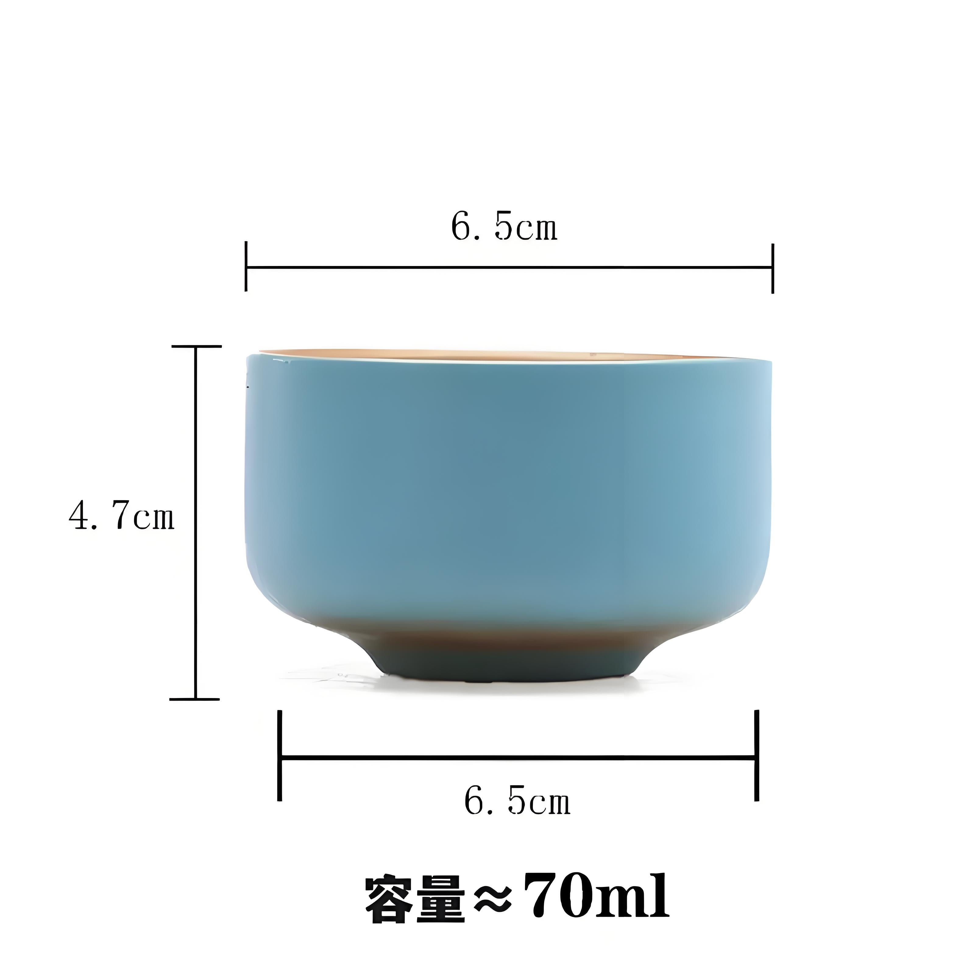 Vela aromática de porcelana